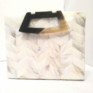 NWTS PassionFruit Handbag Abalone Shell